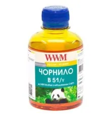 Чорнило WWM Brother DCP-T300/T500W/T700W 200г Yellow Water-soluble (B51/Y)