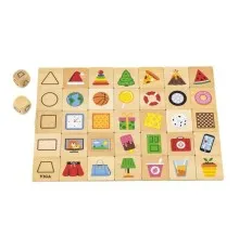 Розвиваюча іграшка Viga Toys Дерев'яний пазл-гра Вивчаємо форми (44506)