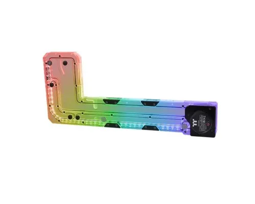 Резервуар для СВО ThermalTake Pacific Core P5 DP-D5 Plus acrylic+aluminum TT RGB (CL-W264-PL00SW-A)
