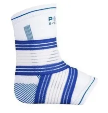 Фиксатор голеностопа Power System Ankle Support Pro Blue/White S/M (PS-6009_S/M_White-Blue)