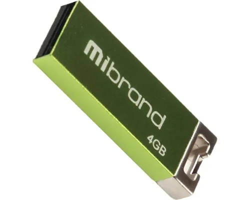 USB флеш накопичувач Mibrand 4GB Сhameleon Light Green USB 2.0 (MI2.0/CH4U6LG)