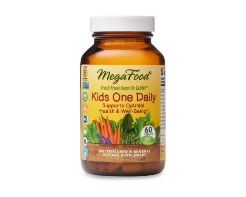 Витамин MegaFood Детские ежедневные витамины Kids One Daily, 60 таблеток (MGF-10180)