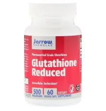 Витамин Jarrow Formulas Глутатион восстановленный, 500 мг, Glutathione Reduced, 60 (JRW-15039)