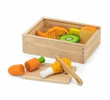 Ігровий набір Viga Toys іграшкові продукти Обід (44542)