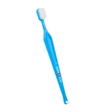 Зубная щетка Paro Swiss M39 средней жесткости голубая (7610458007167-blue)