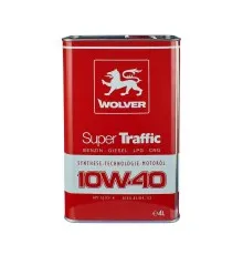 Моторное масло Wolver Super Traffic 10W-40 4л (4260360942525)