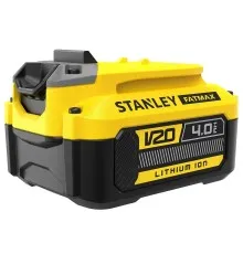 Аккумулятор к электроинструменту Stanley FatMax, 18 В, 4 Ач, время зарядки 60 мин, вес 0.69 кг (SFMCB204)