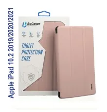 Чехол для планшета BeCover Soft Edge Pencil mount Apple iPad 10.2 2019/2020/2021 Pink (706815)