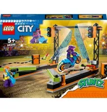 Конструктор LEGO City Stuntz Каскадерське завдання «Клинок» 154 деталі (60340)