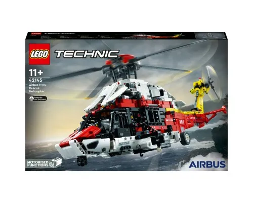 Конструктор LEGO Technic Рятувальний гелікоптер Airbus H175 2001 деталь (42145)