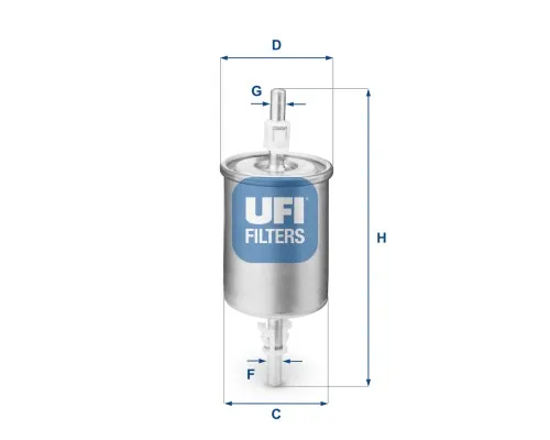 Фильтр топливный UFI 31.515.00