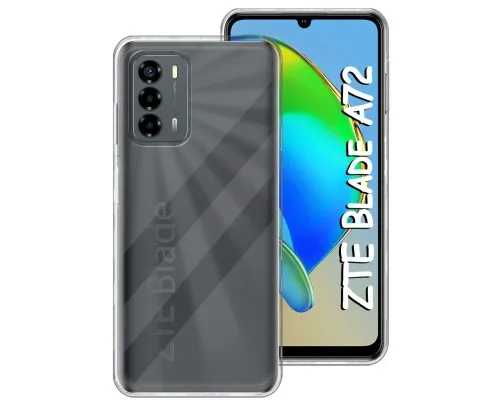 Чехол для мобильного телефона BeCover ZTE Blade A72 Transparancy (708657)