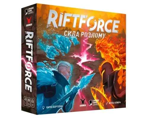 Настільна гра Geekach Games Riftforce. Сила розлому (Riftforce) (GKCH069RF)