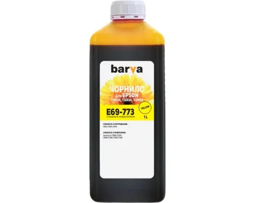 Чорнило Barva Epson E69, 1 л, yellow (E69-773)