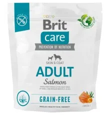 Сухой корм для собак Brit Care Dog Grain-free Adult для малых и средних пород с лососем 1 кг (8595602558858)