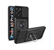 Чохол до мобільного телефона BeCover Military Poco X5 Pro 5G Black (709114)