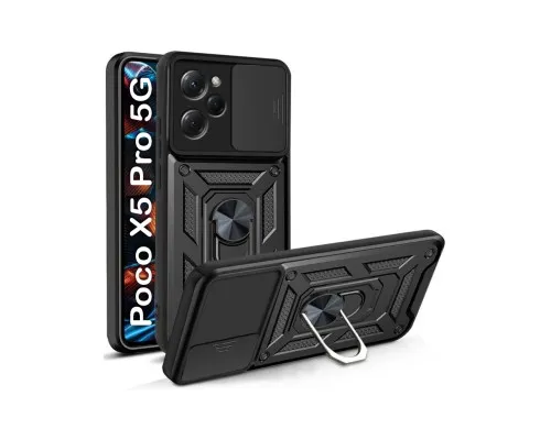 Чехол для мобильного телефона BeCover Military Poco X5 Pro 5G Black (709114)