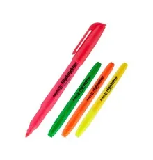 Набор маркеров Axent набор Highlighter 2-4 мм клиновидный из 4-х цветов (D2503-40)