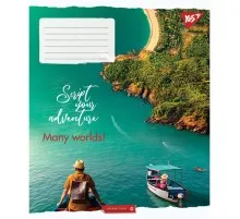 Зошит Yes А5 Many worlds! 96 аркушів, лінія (766508)