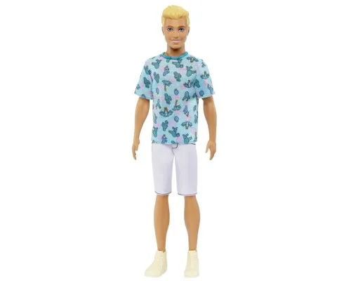 Кукла Barbie Fashionistas Кен в футболке с кактусами (HJT10)