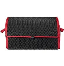 Сумка-органайзер EVAtech M-PRO 32x50x30 см. Ромб чорний з червоним кантом (BS13642OM3RBR)