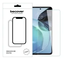Скло захисне BeCover Motorola Moto G52/G82 3D Crystal Clear Glass (709736)