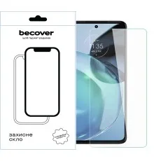 Скло захисне BeCover Motorola Moto G52/G82 3D Crystal Clear Glass (709736)