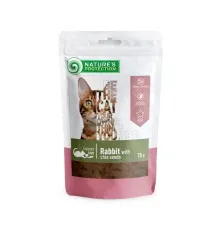 Ласощі для котів Nature's Protection with rabbit and chia seeds 75 г (SNK46115)