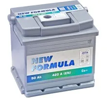 Акумулятор автомобільний NEW FORMULA 50Ah (+/-) 420EN (5502202210)