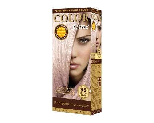 Фарба для волосся Color Time 95 - Світло-рожево-русявий (3800010502962)