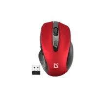 Мишка Defender Prime MB-053 Silent Wireless Red (52052)