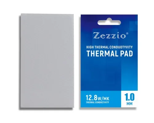 Термопрокладка Zezzio Thermal Pad 12.8 W/mK 85х45x1 мм