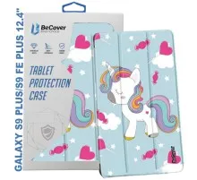 Чохол до планшета BeCover Smart Case Samsung Tab S9 Plus (SM-X810/SM-X816)/S9 FE Plus (SM-X610/SM-X616) 12.4" Unicorn (710385)
