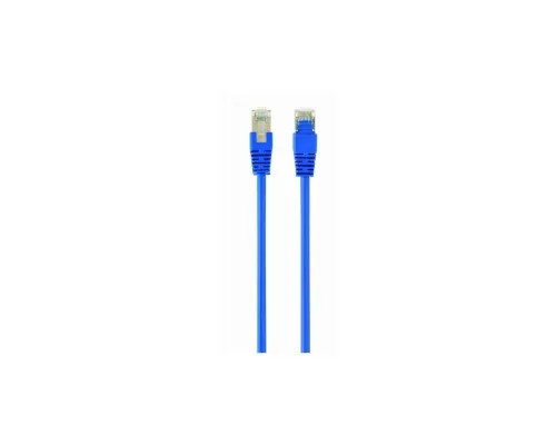 Патч-корд 0.5м FTP cat 5е CCA blue Cablexpert (PP22-0.5M/B)