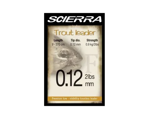 Леска Scierra Trout 9 2.7m 0.16mm 4lb (1846.14.44)