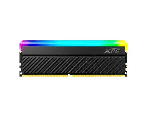 Модуль пам'яті для комп'ютера DDR4 8GB 3600 MHz XPG Spectrix D45G RGB Black ADATA (AX4U36008G18I-CBKD45G)