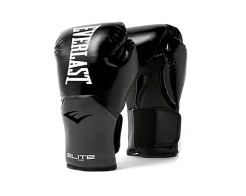 Боксерські рукавички Everlast Elite Training Gloves 870271-70-81 чорний 8 oz (009283609054)