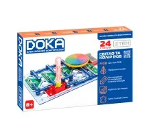 Конструктор DOKA електронний Світло та колір RGB (D70700)