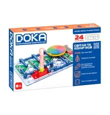 Конструктор DOKA электронный Свет и цвет RGB (D70700)