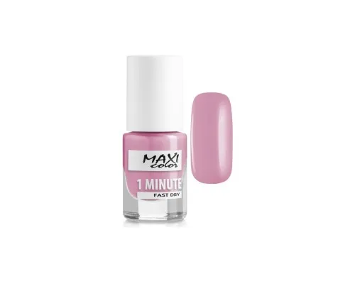Лак для нігтів Maxi Color 1 Minute Fast Dry 015 (4823082004249)