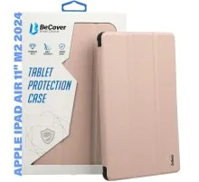 Чехол для планшета BeCover Tri Fold Hard Apple iPad Air 11" M2 2024 Pink (711416)