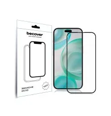 Скло захисне BeCover Apple iPhone 16 Pro Black (712124)