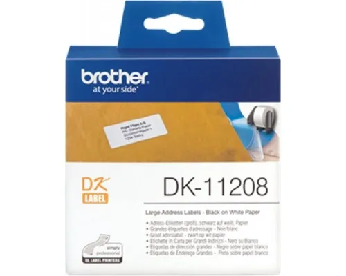 Етикет-стрічка Brother 38*90 к QL-1060N, QL-570 (DK11208)