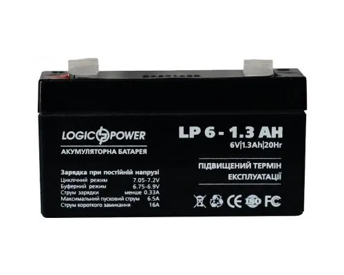 Батарея к ИБП LogicPower LPM 6В 1.3 Ач (4157)