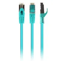 Патч-корд 1м S/FTP Cat 6A CU LSZH green Cablexpert (PP6A-LSZHCU-G-1M)