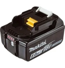 Аккумулятор к электроинструменту Makita LXT BL1860B (Li-Ion, 18В, 6Ач, индикация заряда) (632F69-8)