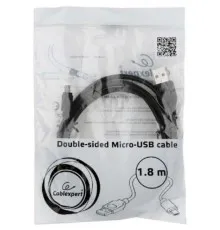 Дата кабель USB 2.0 AM to Micro 5P 1.8m Cablexpert (CC-USB2-AMmDM-6)