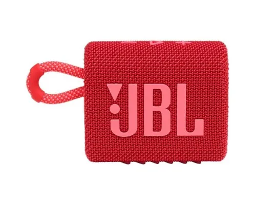 Акустическая система JBL Go 3 Red (JBLGO3RED)