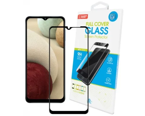 Скло захисне Global Full Glue для Samsung A12 black (1283126509544)