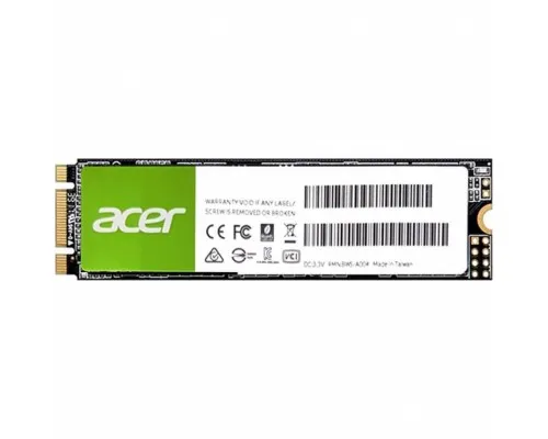 Накопитель SSD M.2 2280 256GB RE100 Acer (BL.9BWWA.113)